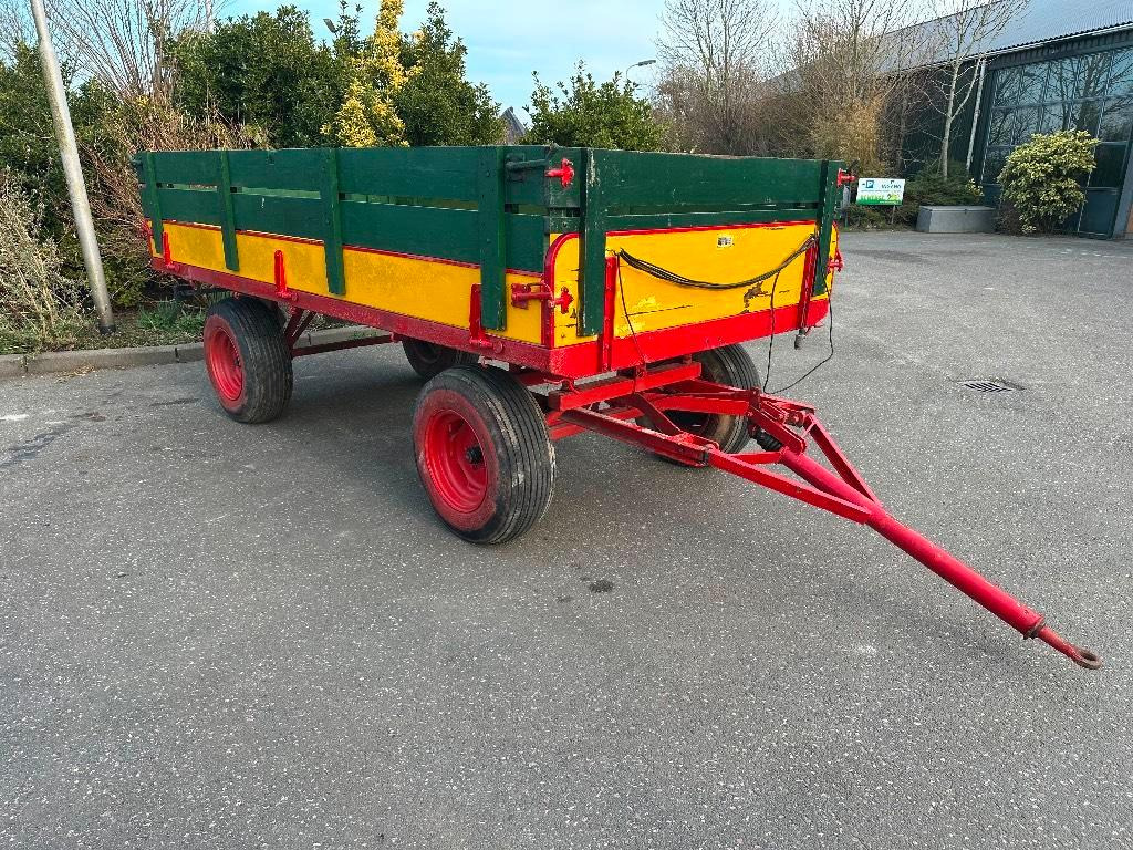 Miedema landbouwwagen vierwielige wagen schamelwagen - Remorcă agricolă: Foto 1 Miedema landbouwwagen vierwielige wagen schamelwagen - Remorcă agricolă: Foto 1