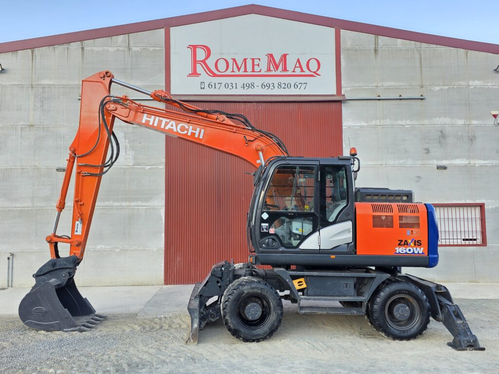 HITACHI ZX140W-6 - Excavator pe roţi: Foto 1 HITACHI ZX140W-6 - Excavator pe roţi: Foto 1