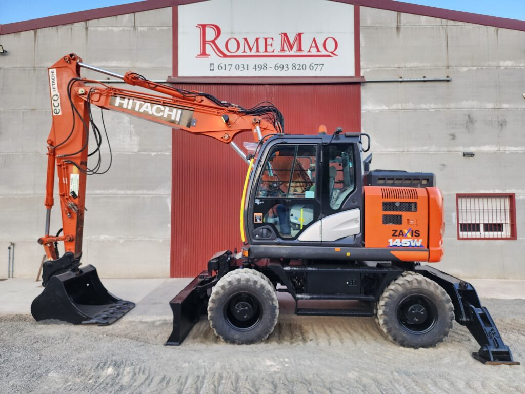 HITACHI ZX145W-6 - Excavator pe roţi: Foto 1 HITACHI ZX145W-6 - Excavator pe roţi: Foto 1