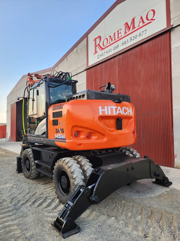HITACHI ZX145W-6 - Excavator pe roţi: Foto 2 HITACHI ZX145W-6 - Excavator pe roţi: Foto 2