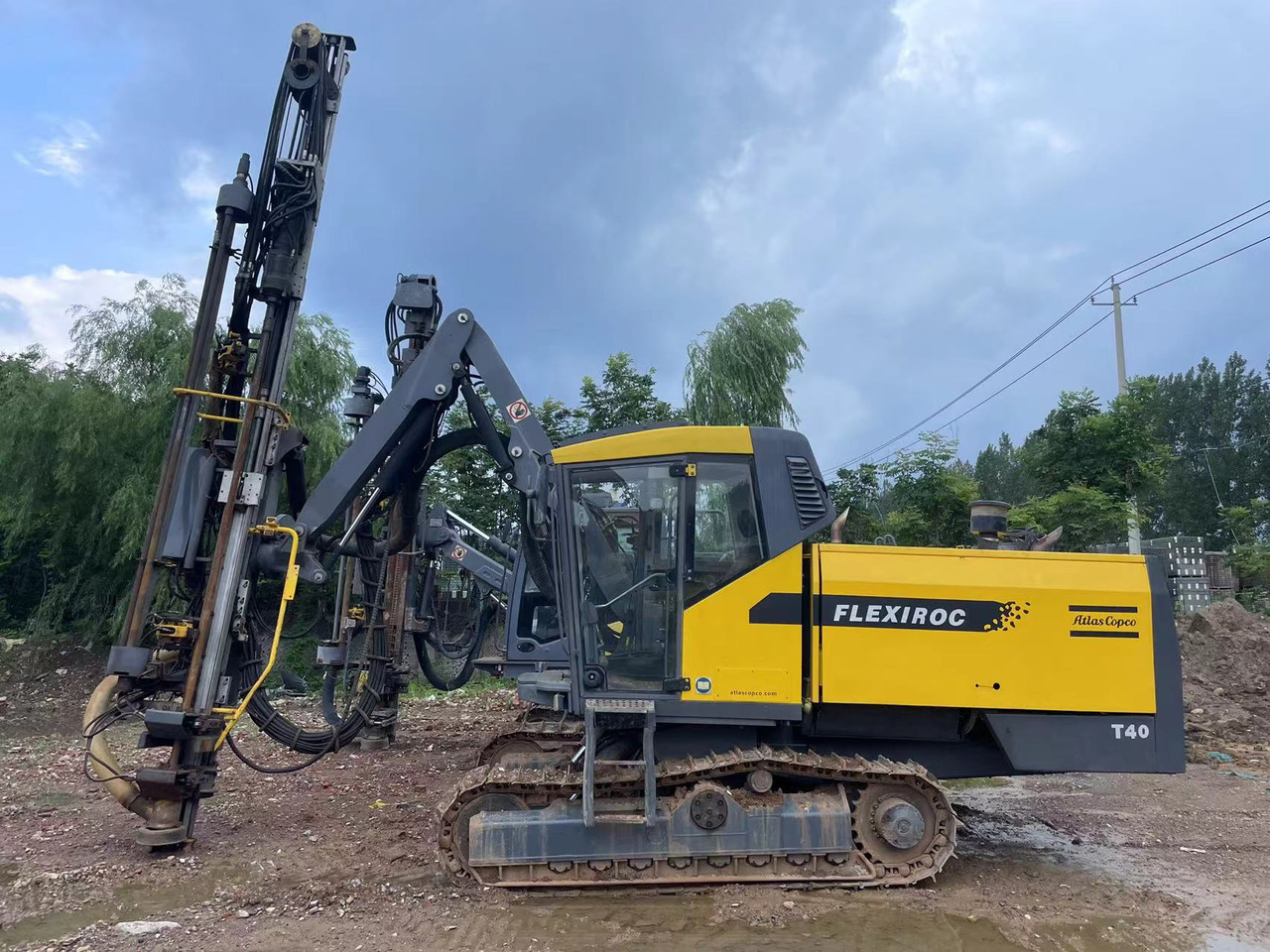 Atlas copco flexiroc T40 - Maşină de foraj: Foto 1 Atlas copco flexiroc T40 - Maşină de foraj: Foto 1