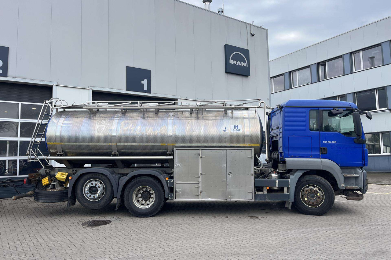 MAN TGS 26.400 6X2-2 Plandex (08632) - Camion cisternă, Remorcă cisternă: Foto 4 MAN TGS 26.400 6X2-2 Plandex (08632) - Camion cisternă, Remorcă cisternă: Foto 4