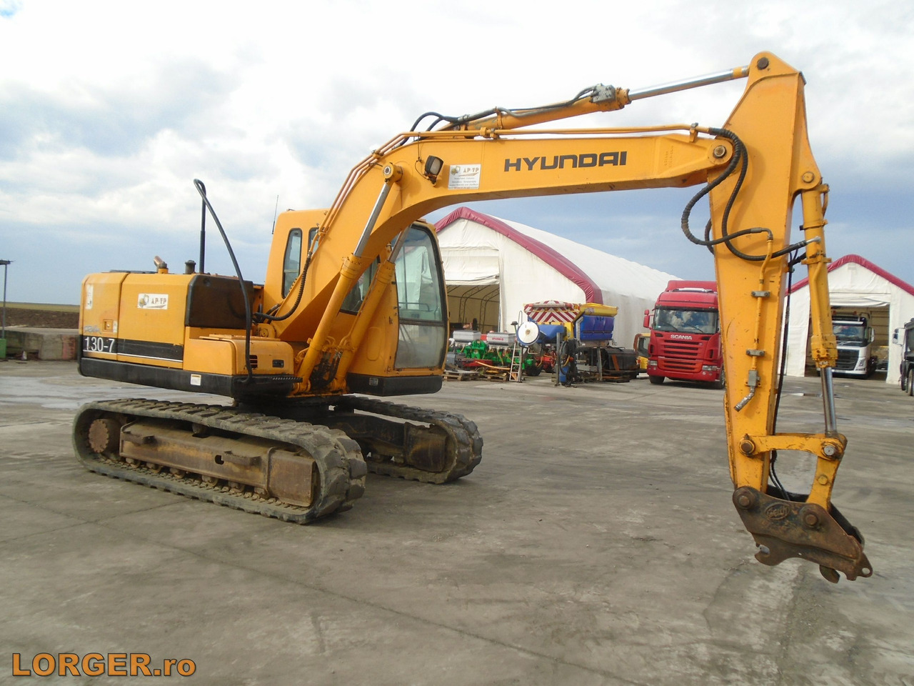 Hyundai Robex 110-7 - Excavator pe şenile: Foto 4 Hyundai Robex 110-7 - Excavator pe şenile: Foto 4