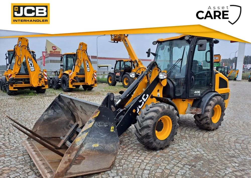 JCB 406 - Încărcător frontal pe pneuri: Foto 1 JCB 406 - Încărcător frontal pe pneuri: Foto 1