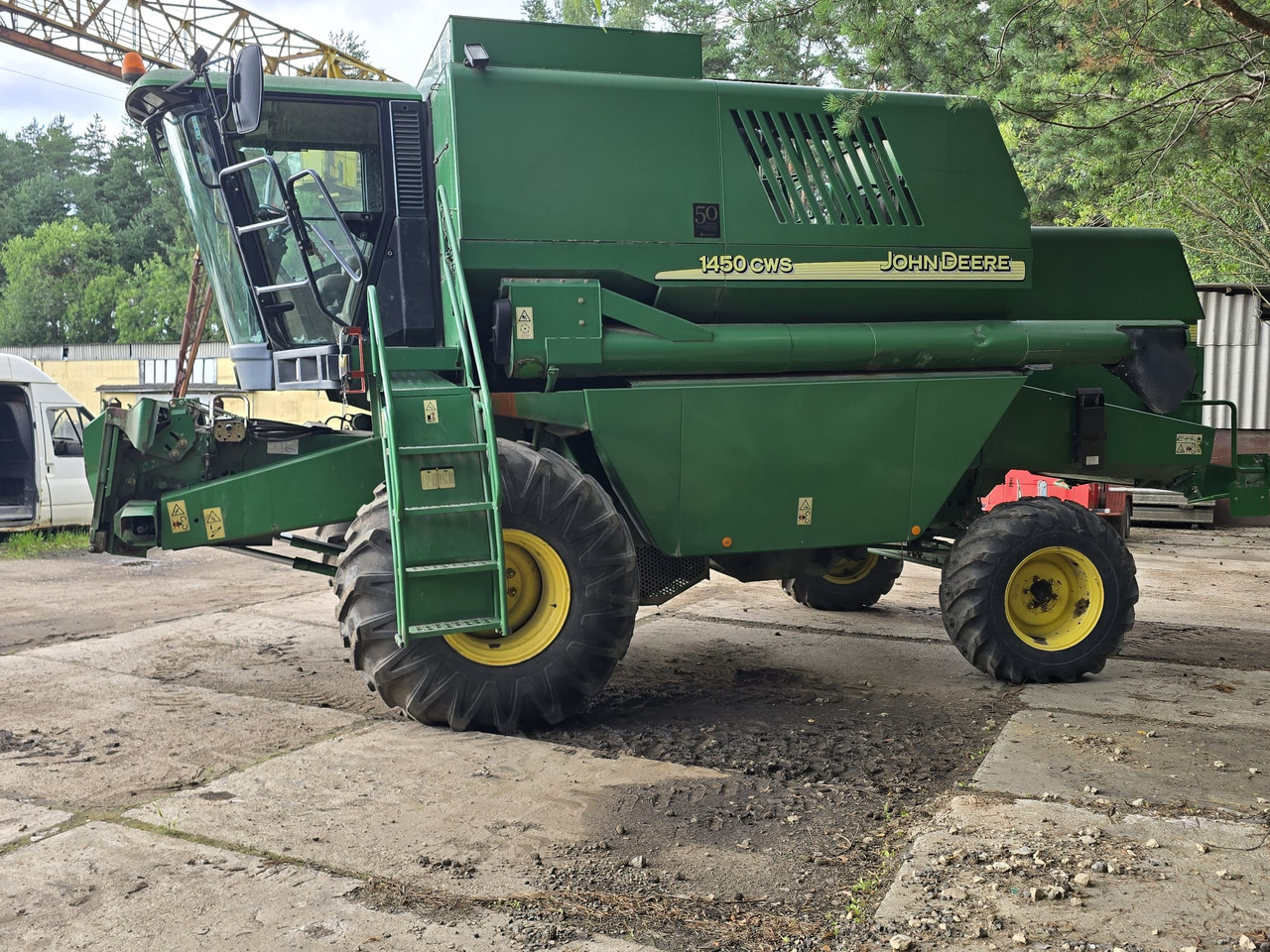 JOHN DEERE 1450 CWS - Combină de recoltat cereale: Foto 2 JOHN DEERE 1450 CWS - Combină de recoltat cereale: Foto 2