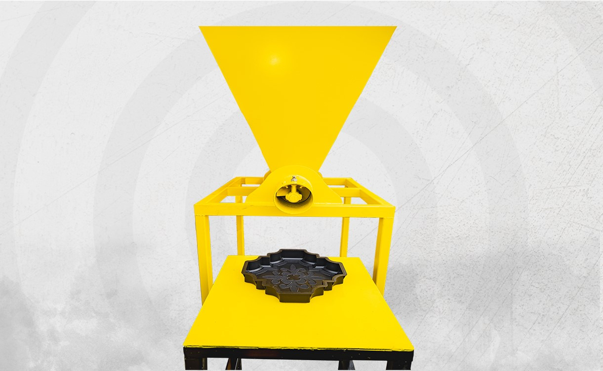 Vibropresa nou MEGA DECORATIVE PAVER BLOCK MANUFACTURING PLANT: Foto 11