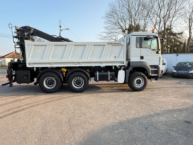 MAN TGS 26.400 Kipper mit Kran Jonsered 6x4 - Camion basculantă: Foto 5 MAN TGS 26.400 Kipper mit Kran Jonsered 6x4 - Camion basculantă: Foto 5