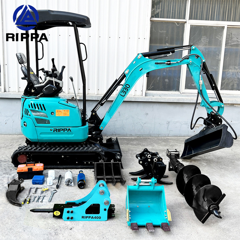 Rippa R322L -Global stocking Rapid delivery-Kubota Engine, Taliless, Retraction, Side Swing - Mini excavator: Foto 1 Rippa R322L -Global stocking Rapid delivery-Kubota Engine, Taliless, Retraction, Side Swing - Mini excavator: Foto 1