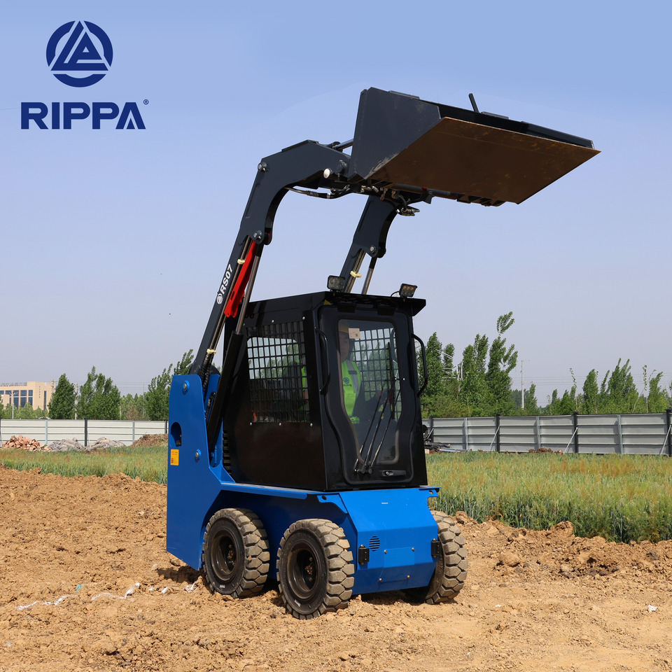 Rippa RS07 Compact Loader | 24.4hp Kubota Power | High Flow Dual Pump | Comfortable A/C Cabin - Mini încărcător: Foto 3 Rippa RS07 Compact Loader | 24.4hp Kubota Power | High Flow Dual Pump | Comfortable A/C Cabin - Mini încărcător: Foto 3