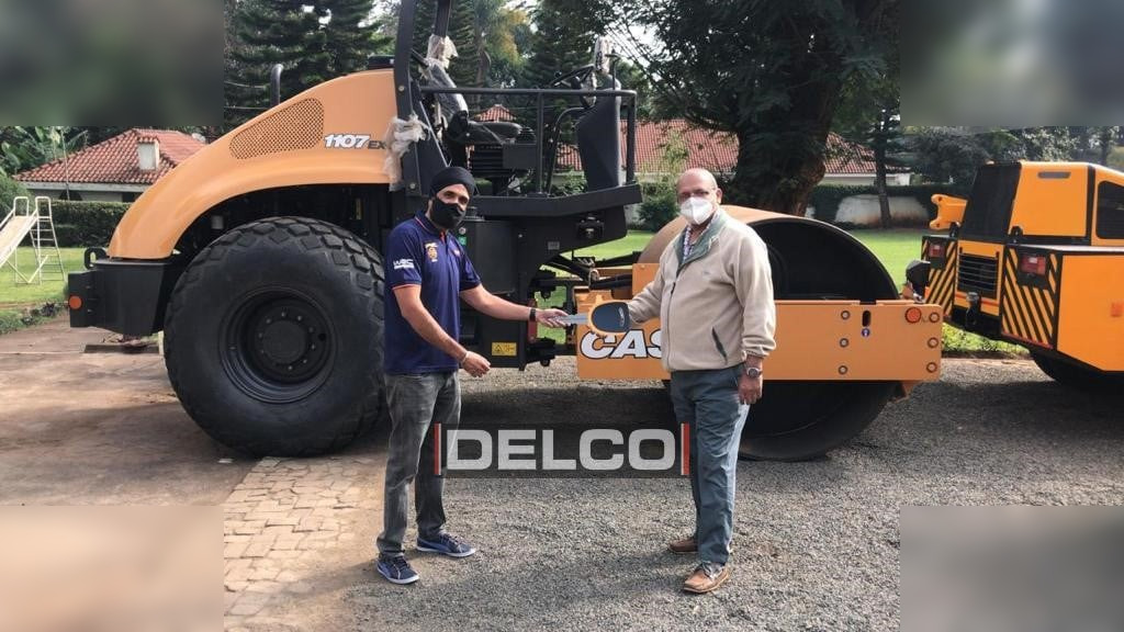 CASE 1107EX - Cilindru compactor: Foto 1 CASE 1107EX - Cilindru compactor: Foto 1