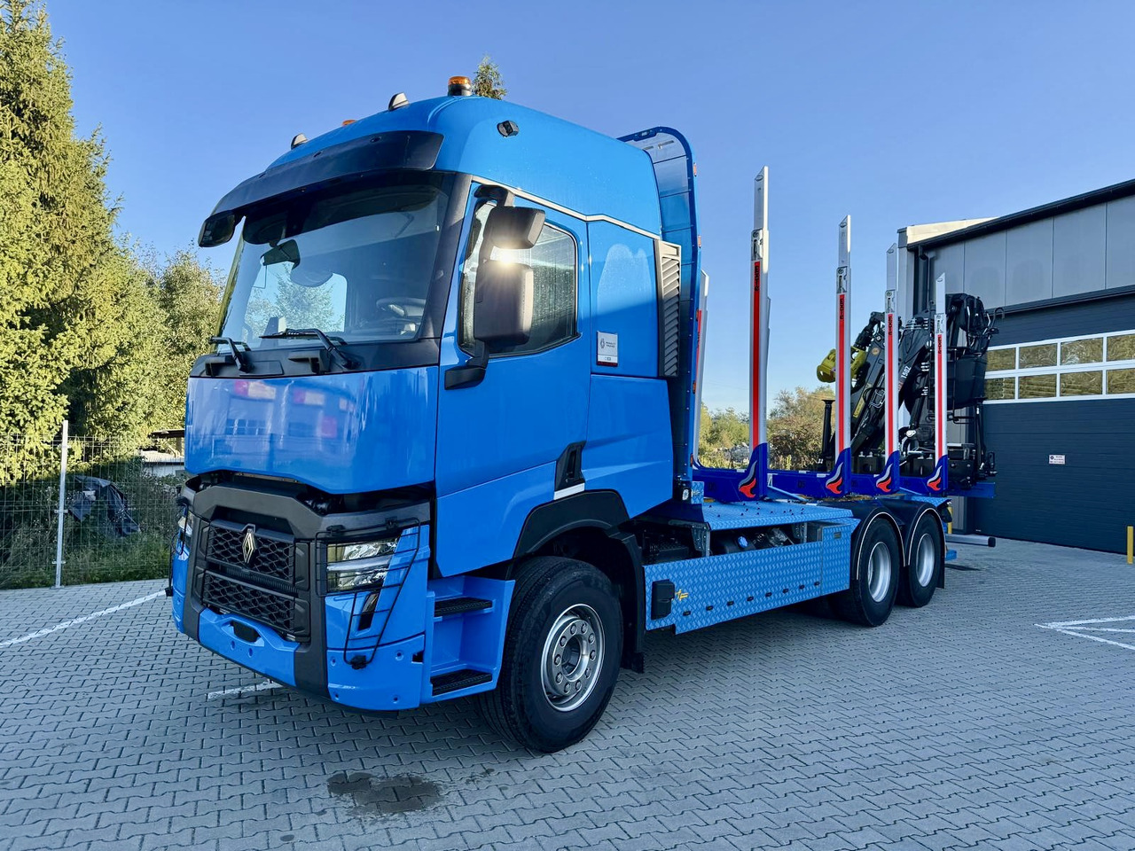 RENAULT C P6X4 zabudowa Hydrofast żuraw loglift 150Z / C P6X4 Hydrofast timber transport super body , Loglift 150Z crane /C P6X4 Hydrofast Superaufbau für Holztransport, Loglift 150Z Kran/C P6X4 Hydrofast sup - Camion forestier: Foto 1 RENAULT C P6X4 zabudowa Hydrofast żuraw loglift 150Z / C P6X4 Hydrofast timber transport super body , Loglift 150Z crane /C P6X4 Hydrofast Superaufbau für Holztransport, Loglift 150Z Kran/C P6X4 Hydrofast sup - Camion forestier: Foto 1