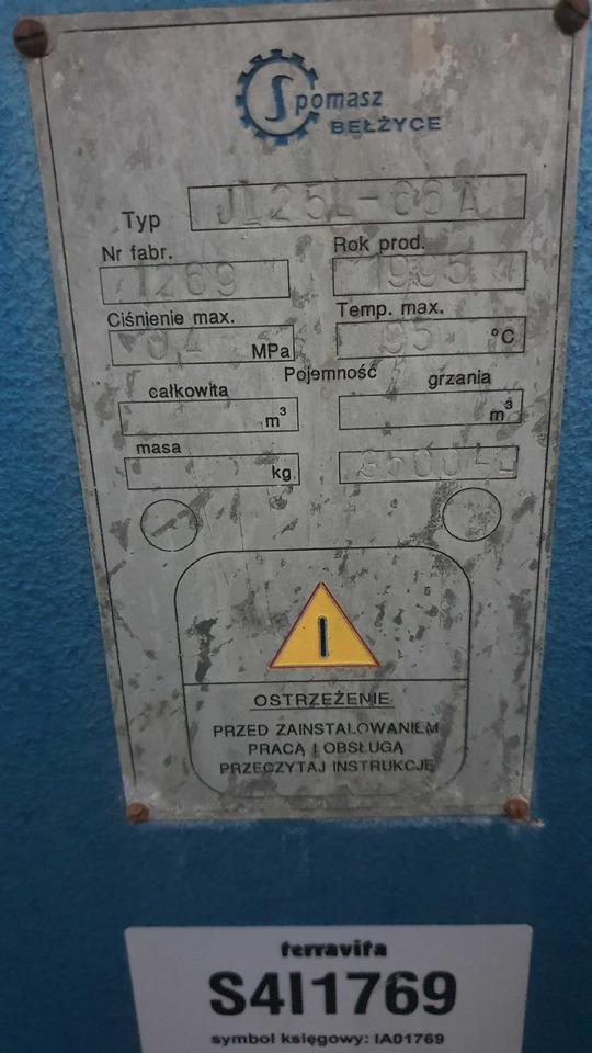 Wymiennik ciepła Spomasz Bełężyce 3500 l/h 10.000 zł + 23% VAT - Incalzitor constructii: Foto 4 Wymiennik ciepła Spomasz Bełężyce 3500 l/h 10.000 zł + 23% VAT - Incalzitor constructii: Foto 4