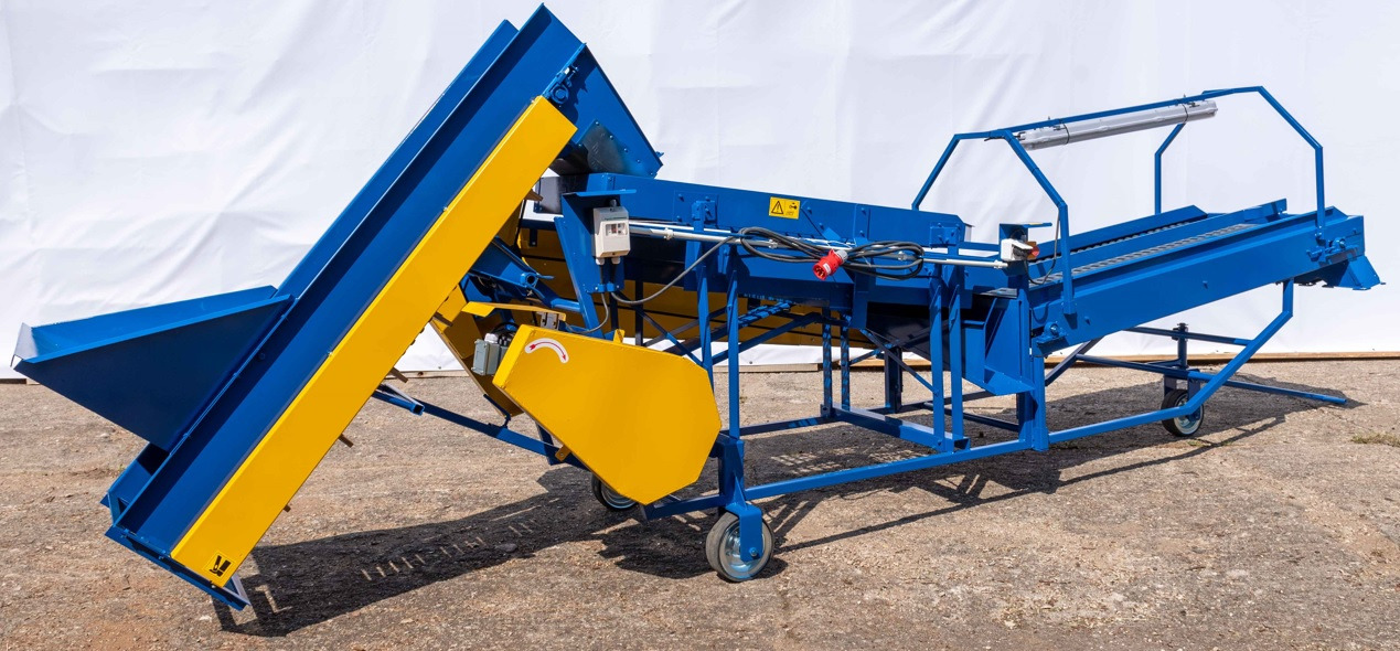 ROLMET Kartoffelsortierer / Potato sorting machine / Trieuse de pomme de terre / Selezionatrice per patate / Clasificador de patatas / Картофелесортировочная машина / Sortownik do ziemniaków M614/2 - Utilaj pentru cartofi: Foto 1 ROLMET Kartoffelsortierer / Potato sorting machine / Trieuse de pomme de terre / Selezionatrice per patate / Clasificador de patatas / Картофелесортировочная машина / Sortownik do ziemniaków M614/2 - Utilaj pentru cartofi: Foto 1