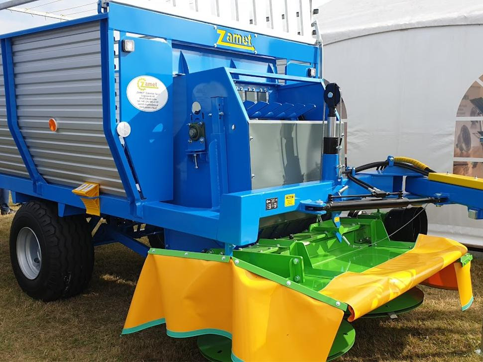 ZAMET Mähladewagen / Green forage mower / Remorque autochargeuse / Autocaricante / Carro per foraggio con falciatrice a tamburo / Самозагружающийся прицеп с косилкой / Przyczepa samozaładowcza 19 m3 - Remorcă cu autoincarcare: Foto 5 ZAMET Mähladewagen / Green forage mower / Remorque autochargeuse / Autocaricante / Carro per foraggio con falciatrice a tamburo / Самозагружающийся прицеп с косилкой / Przyczepa samozaładowcza 19 m3 - Remorcă cu autoincarcare: Foto 5