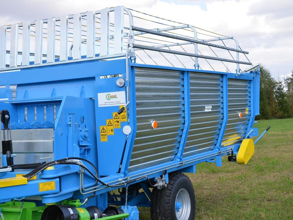 ZAMET Mähladewagen / Green forage mower / Remorque autochargeuse / Autocaricante / Самозагружающийся прицеп с косилкой / Przyczepa samozaładowcza z kosiarką bebnową T635 - Remorcă cu autoincarcare: Foto 2 ZAMET Mähladewagen / Green forage mower / Remorque autochargeuse / Autocaricante / Самозагружающийся прицеп с косилкой / Przyczepa samozaładowcza z kosiarką bebnową T635 - Remorcă cu autoincarcare: Foto 2