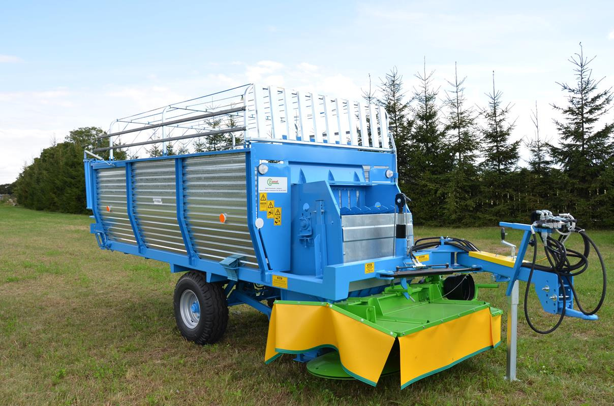 ZAMET Mähladewagen / Green forage mower / Remorque autochargeuse / Autocaricante / Самозагружающийся прицеп с косилкой / Przyczepa samozaładowcza z kosiarką bebnową T635 - Remorcă cu autoincarcare: Foto 1 ZAMET Mähladewagen / Green forage mower / Remorque autochargeuse / Autocaricante / Самозагружающийся прицеп с косилкой / Przyczepa samozaładowcza z kosiarką bebnową T635 - Remorcă cu autoincarcare: Foto 1
