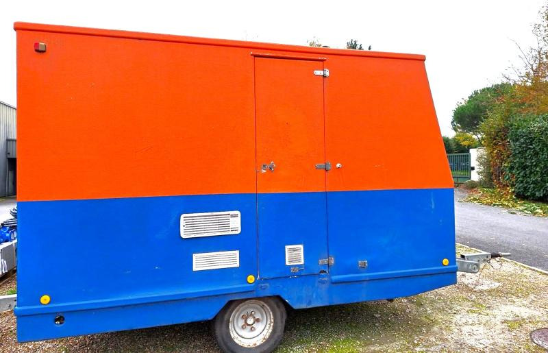 Container locuibil REMORQUE BASE VIE CABANE DE CHANTIER: Foto 8