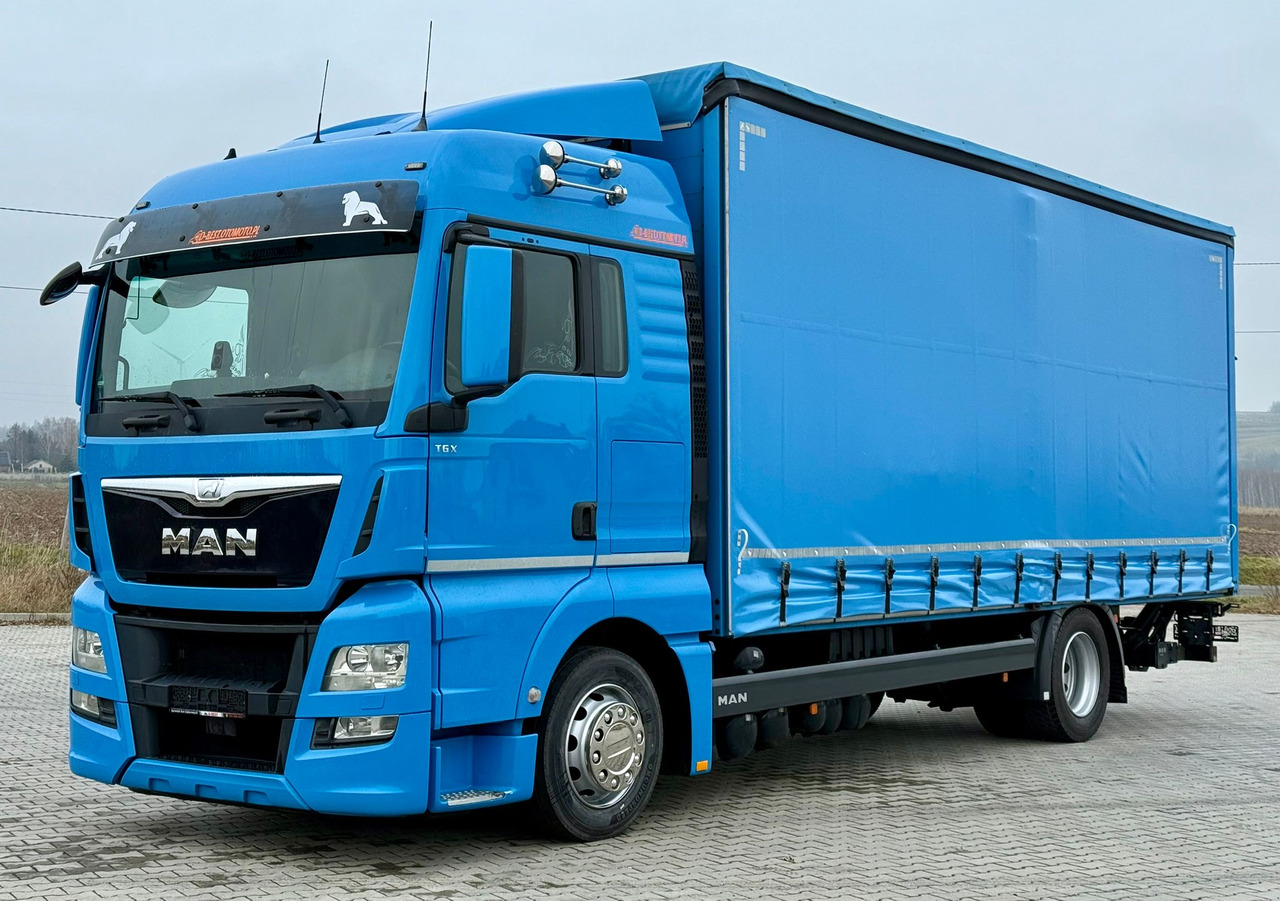 MAN TGX 18.360 / FIRANKA / WINDA / AUTOMAT / NOWE OPONY / EURO 6 / SYPIALKA / SPROWADZONY - Camion cu prelată: Foto 2 MAN TGX 18.360 / FIRANKA / WINDA / AUTOMAT / NOWE OPONY / EURO 6 / SYPIALKA / SPROWADZONY - Camion cu prelată: Foto 2