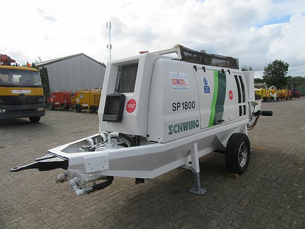 2014 SCHWING BP 1800 D -129 KW static pump - Pompă de beton staționară: Foto 4 2014 SCHWING BP 1800 D -129 KW static pump - Pompă de beton staționară: Foto 4