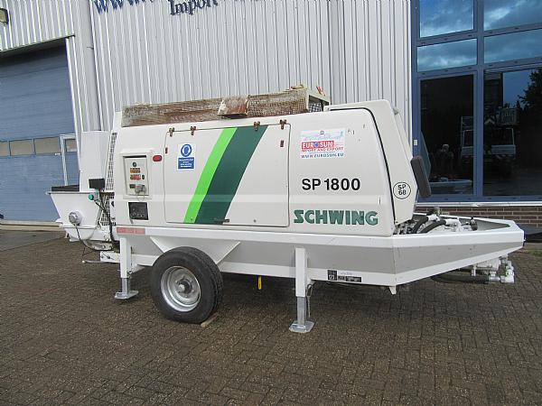 2014 SCHWING BP 1800 D -129 KW static pump - Pompă de beton staționară: Foto 2 2014 SCHWING BP 1800 D -129 KW static pump - Pompă de beton staționară: Foto 2