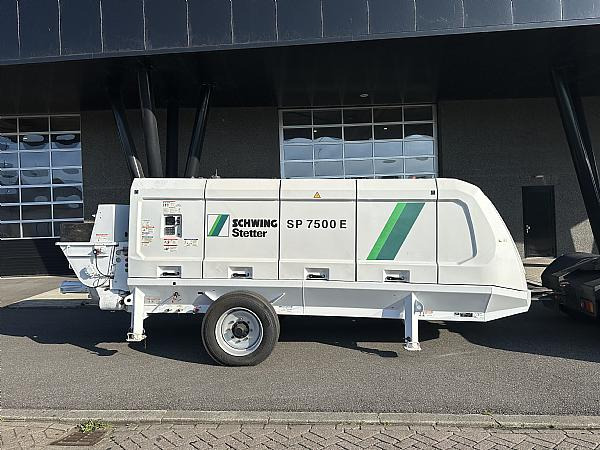 2022 SCHWING SP 7500 E -250 kw trailer pump - Pompă de beton staționară: Foto 1 2022 SCHWING SP 7500 E -250 kw trailer pump - Pompă de beton staționară: Foto 1