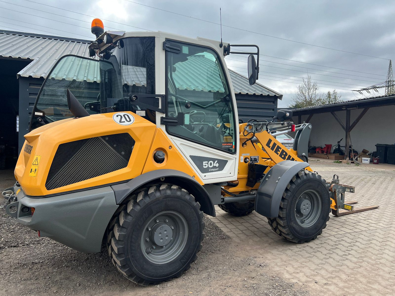 Liebherr L 504 Comp. TOP - Încărcător frontal pe pneuri: Foto 1 Liebherr L 504 Comp. TOP - Încărcător frontal pe pneuri: Foto 1