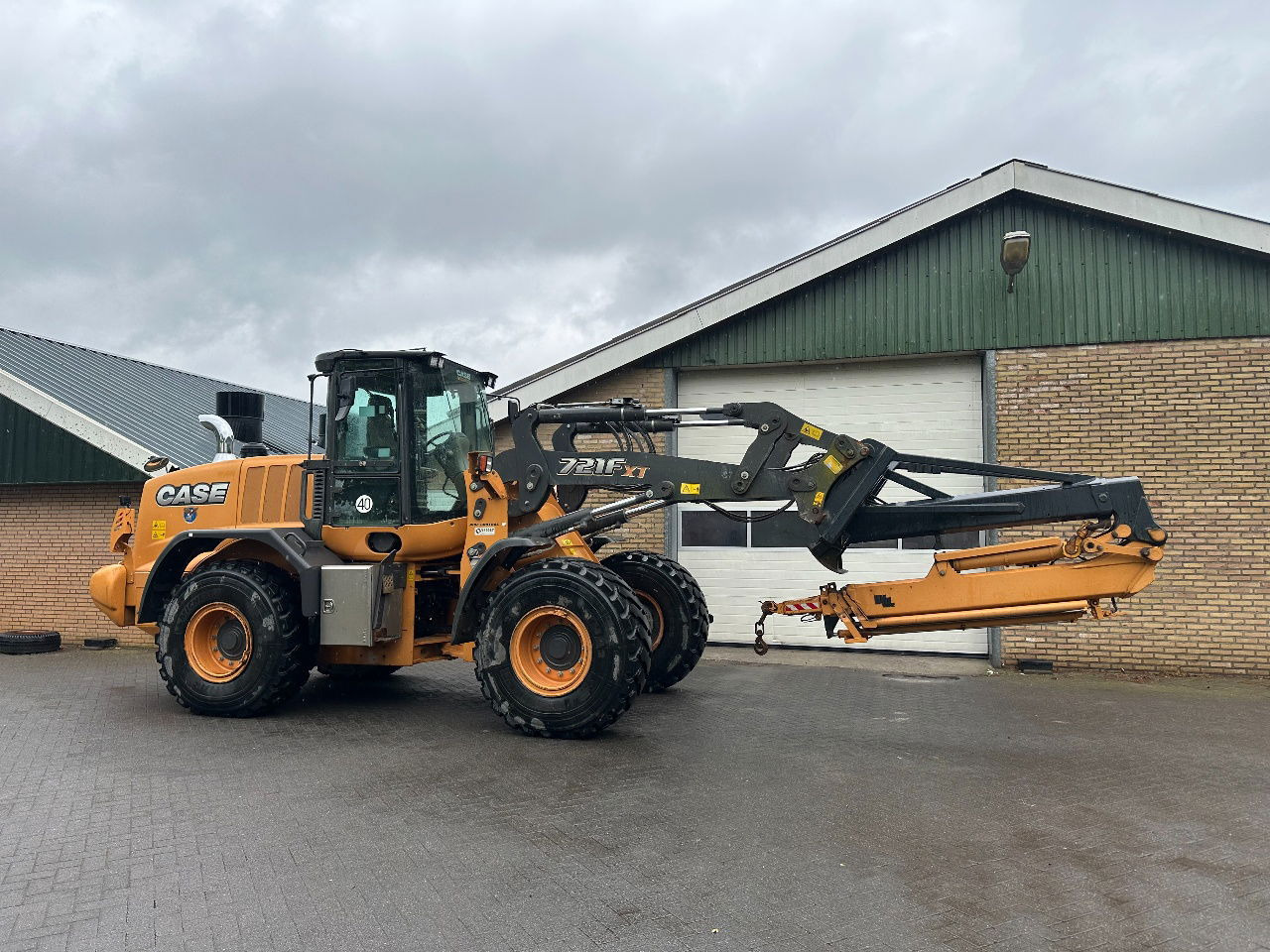 Case 721F - Încărcător frontal pe pneuri: Foto 3 Case 721F - Încărcător frontal pe pneuri: Foto 3