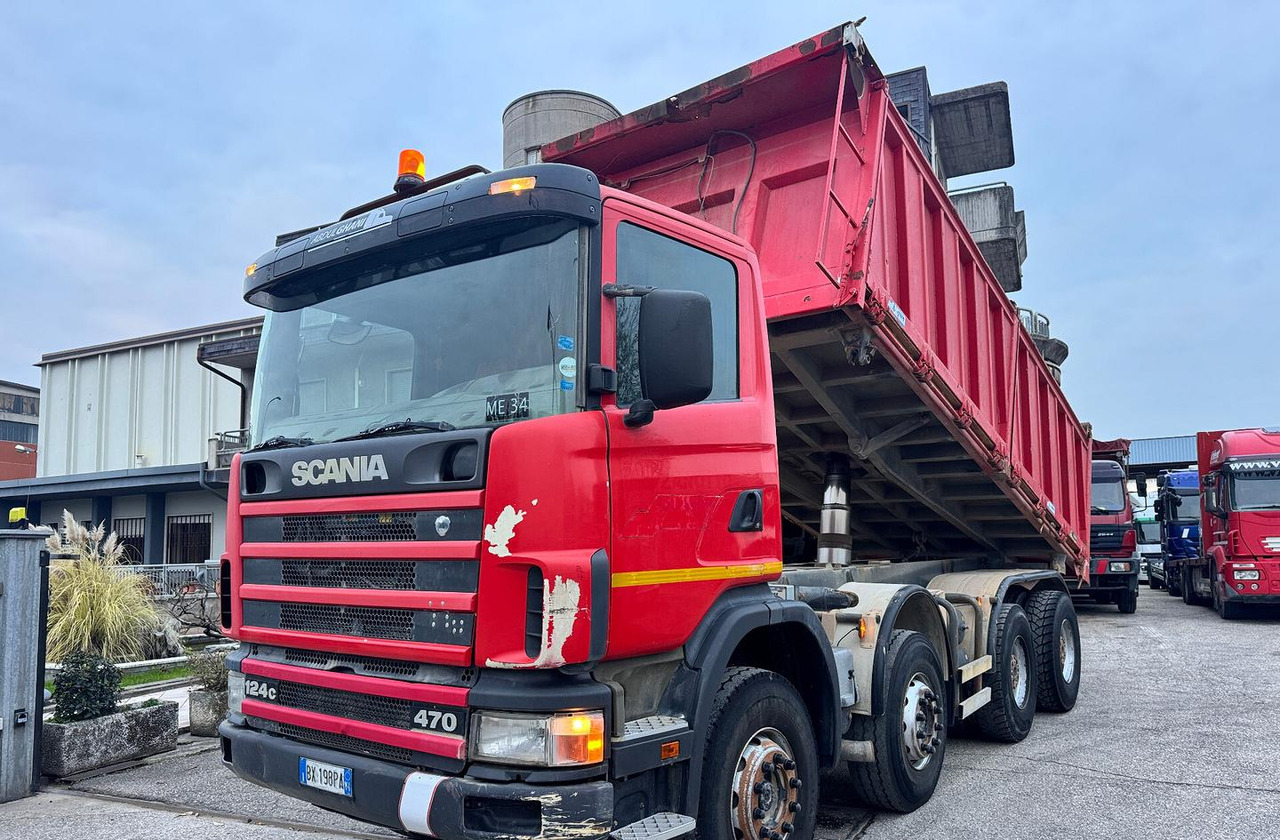 Scania R124/470 Ribaltabile 8X4 - Camion basculantă: Foto 3 Scania R124/470 Ribaltabile 8X4 - Camion basculantă: Foto 3