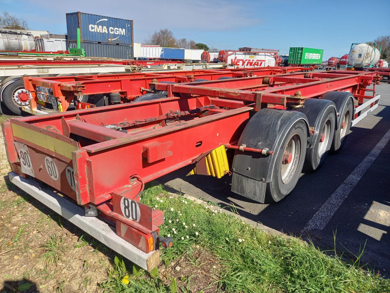 TROUILLET - Semiremorcă transport containere/ Swap body: Foto 5 TROUILLET - Semiremorcă transport containere/ Swap body: Foto 5