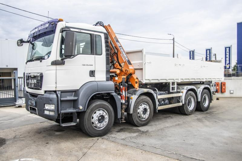 MAN TGS 35.400+TEREX 16T/2 - Camion basculantă, Camion cu macara: Foto 4 MAN TGS 35.400+TEREX 16T/2 - Camion basculantă, Camion cu macara: Foto 4