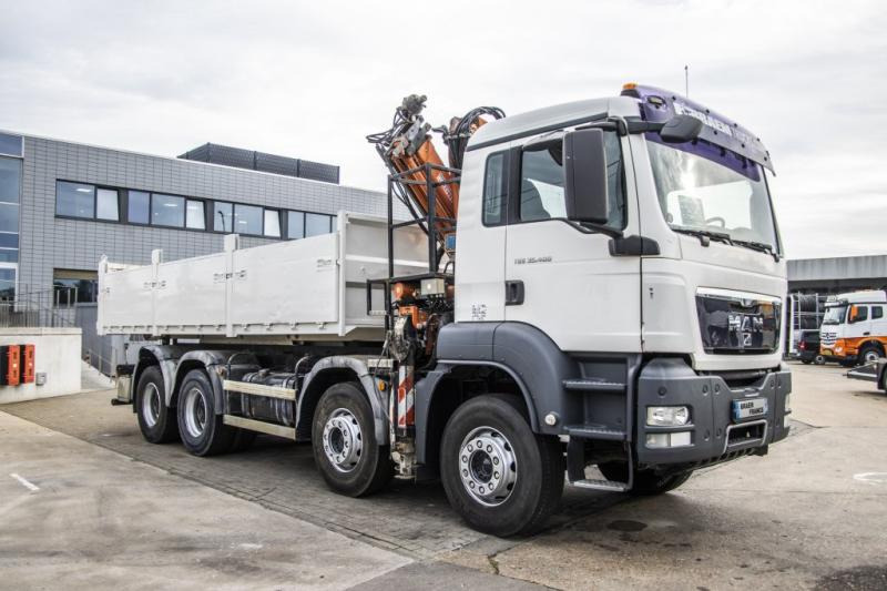 MAN TGS 35.400+TEREX 16T/2 - Camion basculantă, Camion cu macara: Foto 5 MAN TGS 35.400+TEREX 16T/2 - Camion basculantă, Camion cu macara: Foto 5