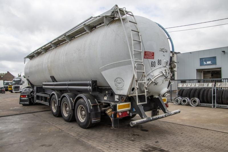 SPITZER SILO EUROVRAC-SK2460 - 60M³+5COMP - Semiremorcă siloz: Foto 3 SPITZER SILO EUROVRAC-SK2460 - 60M³+5COMP - Semiremorcă siloz: Foto 3