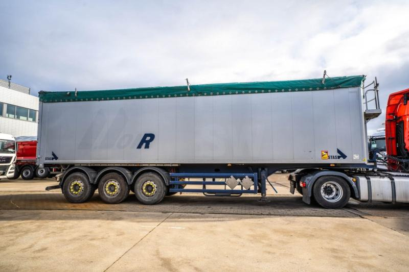 Stas STAS S300CX- ALU-52m3 (GRAIN/CEREALIERE/GETREIDE) - Semiremorcă basculantă: Foto 3 Stas STAS S300CX- ALU-52m3 (GRAIN/CEREALIERE/GETREIDE) - Semiremorcă basculantă: Foto 3