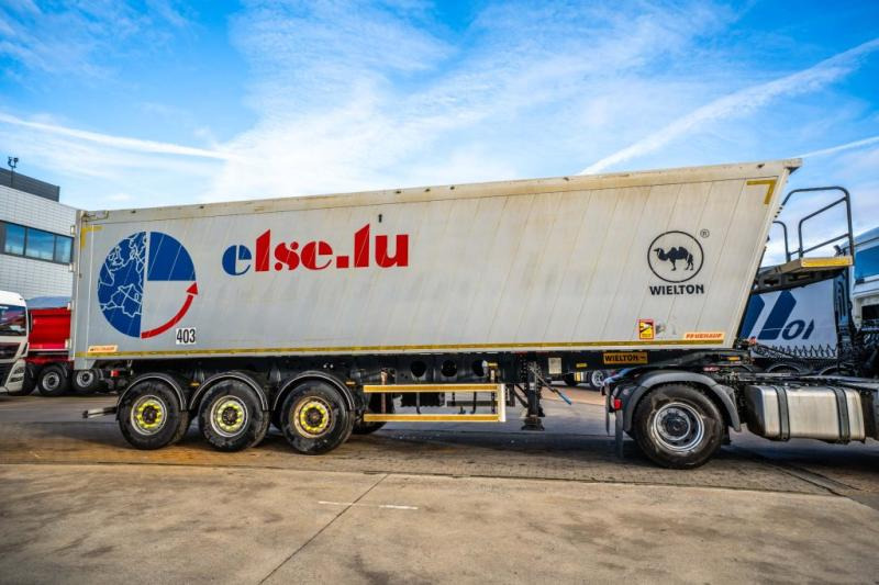 Wielton WIELTON-ALU-52M2(GRAIN/CEREALIERE/GETREIDE) - Semiremorcă basculantă: Foto 3 Wielton WIELTON-ALU-52M2(GRAIN/CEREALIERE/GETREIDE) - Semiremorcă basculantă: Foto 3