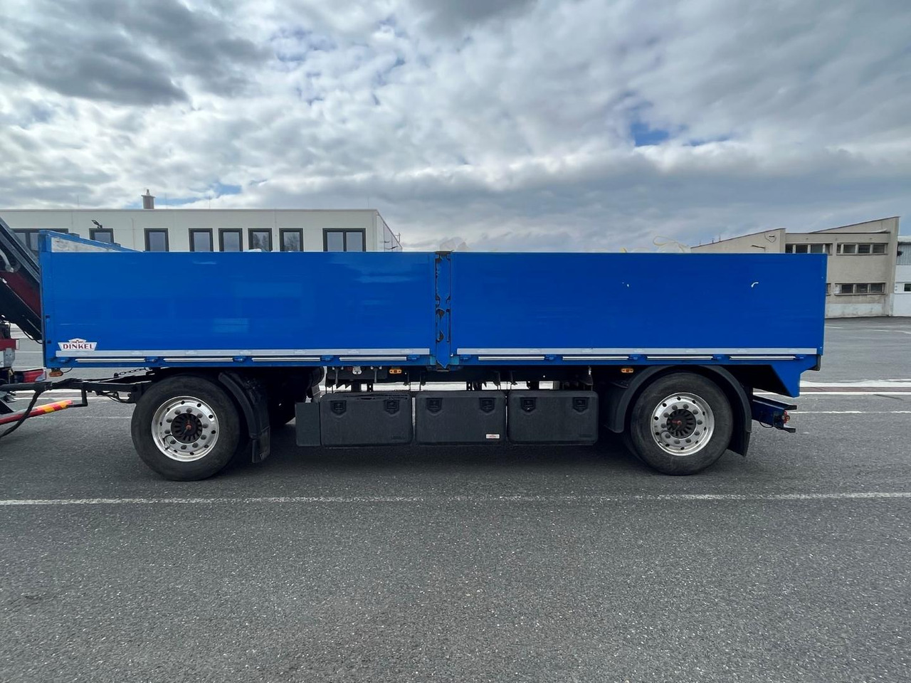 Dinkel DAPP, 18000, Príves valník - Remorcă platformă: Foto 2 Dinkel DAPP, 18000, Príves valník - Remorcă platformă: Foto 2