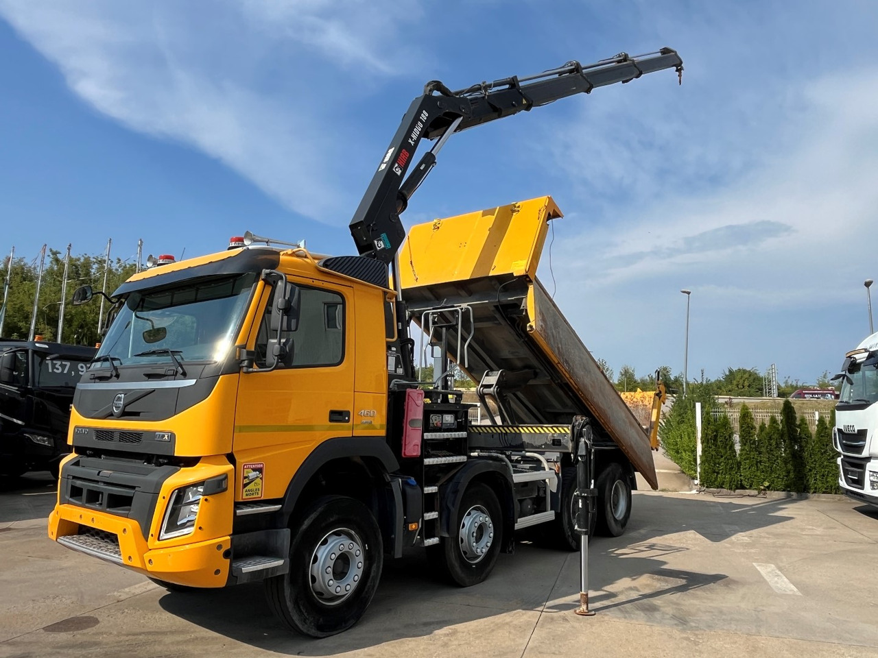 VOLVO FMX 460, 8x4, 2017, HIAB 188 - Camion basculantă, Camion cu macara: Foto 3 VOLVO FMX 460, 8x4, 2017, HIAB 188 - Camion basculantă, Camion cu macara: Foto 3