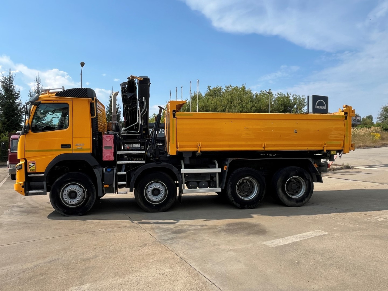 VOLVO FMX 460, 8x4, 2017, HIAB 188 - Camion basculantă, Camion cu macara: Foto 5 VOLVO FMX 460, 8x4, 2017, HIAB 188 - Camion basculantă, Camion cu macara: Foto 5