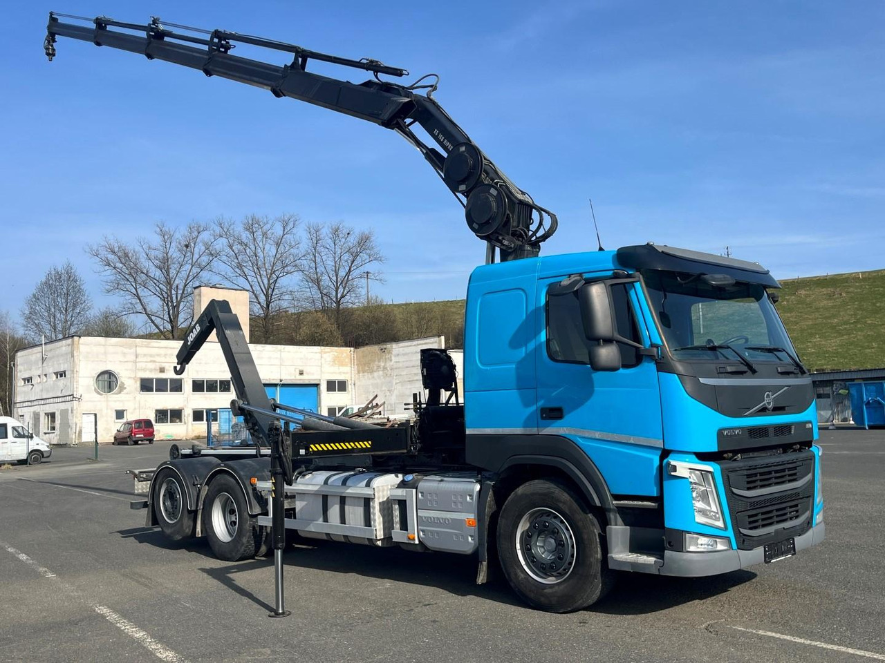 Volvo FM 420, 2016, 6x2, Hákový nosič kontajnerov, Hiab 166 - 4 Hipro + DO - Camion cu cârlig, Camion cu macara: Foto 1 Volvo FM 420, 2016, 6x2, Hákový nosič kontajnerov, Hiab 166 - 4 Hipro + DO - Camion cu cârlig, Camion cu macara: Foto 1