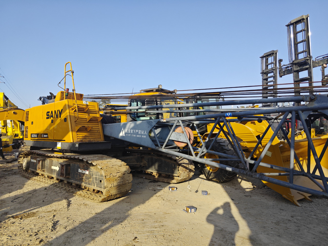 SANY SCC500E 50ton crawler crane - Macara pe senile: Foto 4 SANY SCC500E 50ton crawler crane - Macara pe senile: Foto 4