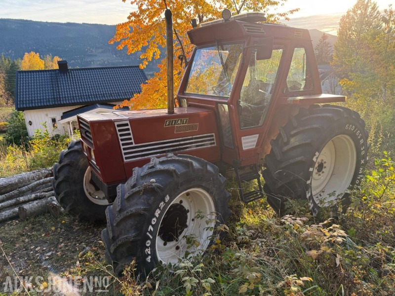 1980 Fiat 880 m/Turbo, nylig oppusset - Tractor agricol: Foto 1 1980 Fiat 880 m/Turbo, nylig oppusset - Tractor agricol: Foto 1