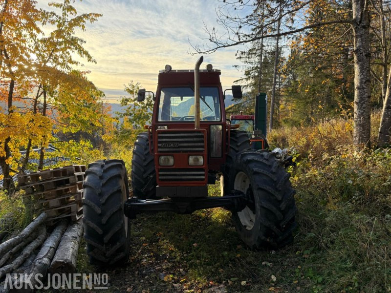 1980 Fiat 880 m/Turbo, nylig oppusset - Tractor agricol: Foto 2 1980 Fiat 880 m/Turbo, nylig oppusset - Tractor agricol: Foto 2