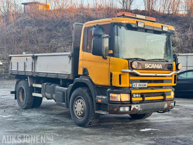 1998 Scania P-serie - 4x2 - Tippbil - Eu-godkjent til 08/26 - Km: 335523 - Camion basculantă: Foto 3 1998 Scania P-serie - 4x2 - Tippbil - Eu-godkjent til 08/26 - Km: 335523 - Camion basculantă: Foto 3