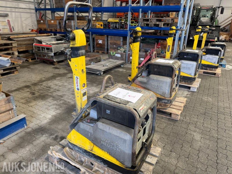 2 stk Wacker Neuson DPU Vibroplate 490 kg - Cilindru compactor: Foto 1 2 stk Wacker Neuson DPU Vibroplate 490 kg - Cilindru compactor: Foto 1