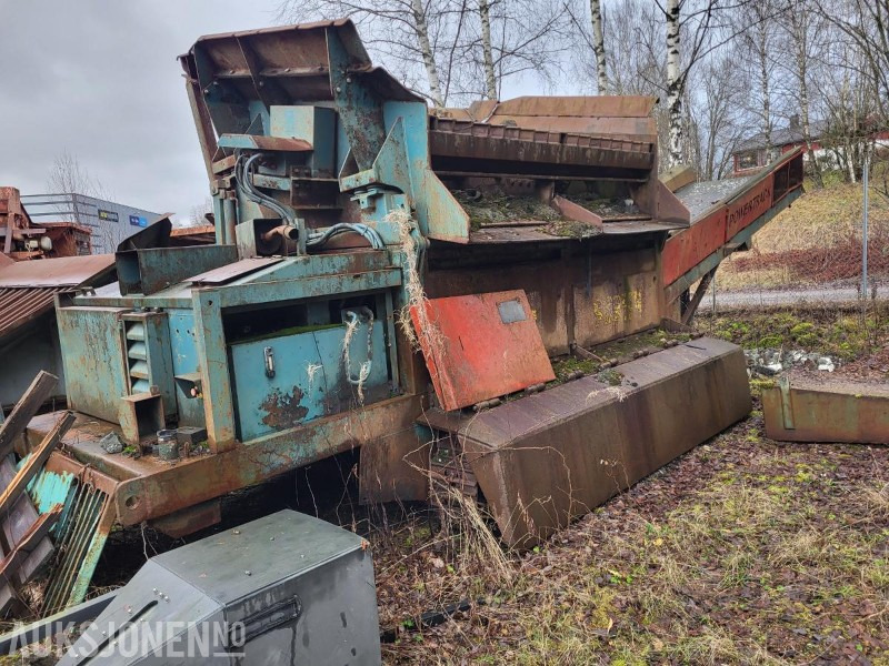 2000 Powerscreen Power Track - Statia de sortare: Foto 1 2000 Powerscreen Power Track - Statia de sortare: Foto 1