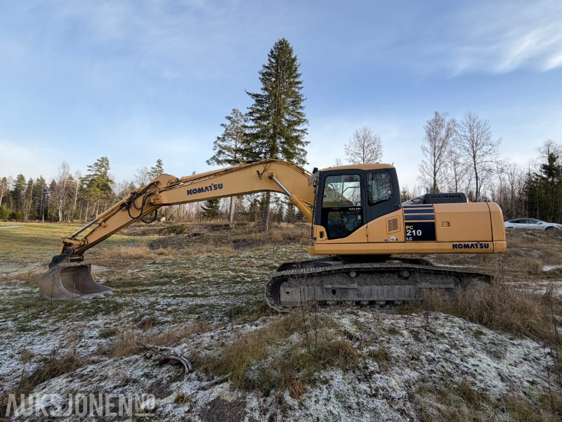 2004 Komatsu PC210LC-7K Beltegraver - S70 - Graveskuff 103 cm - Excavator: Foto 3 2004 Komatsu PC210LC-7K Beltegraver - S70 - Graveskuff 103 cm - Excavator: Foto 3