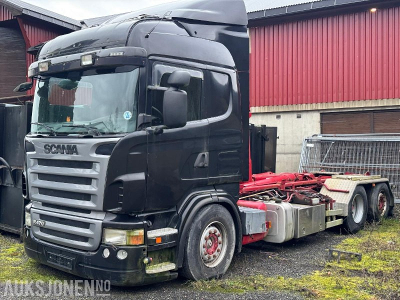 2006 Scania R470 krokbil / Rep.objekt - Camion cu cârlig: Foto 1 2006 Scania R470 krokbil / Rep.objekt - Camion cu cârlig: Foto 1