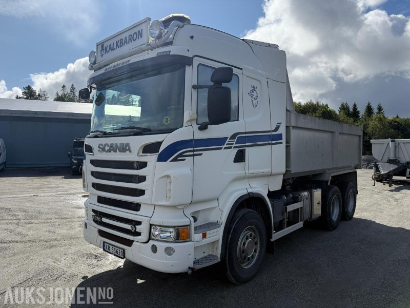 2011 Scania R620 6X4 Tippbil med 2005 Carnehl trippelkjerre - Camion basculantă: Foto 1 2011 Scania R620 6X4 Tippbil med 2005 Carnehl trippelkjerre - Camion basculantă: Foto 1