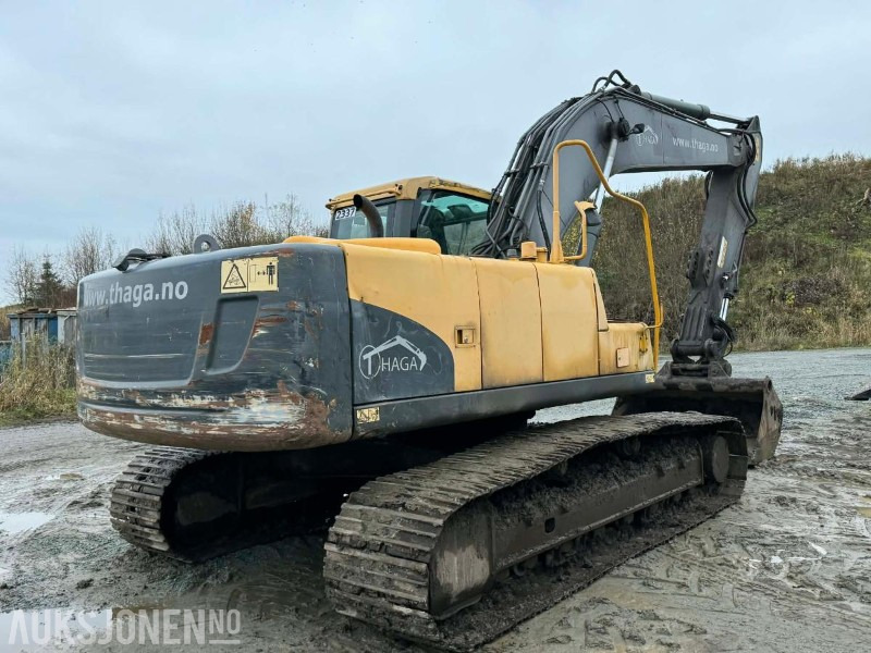 2011 Volvo EC210CL beltegraver HK S70 Engcon tiltrotator 9545 Timer - Excavator: Foto 4 2011 Volvo EC210CL beltegraver HK S70 Engcon tiltrotator 9545 Timer - Excavator: Foto 4