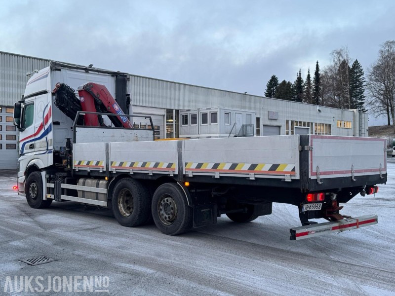 2013 Mercedes-Benz Actros kranbil / HMF kran / 19 tonnmeter - Camion cu macara: Foto 3 2013 Mercedes-Benz Actros kranbil / HMF kran / 19 tonnmeter - Camion cu macara: Foto 3