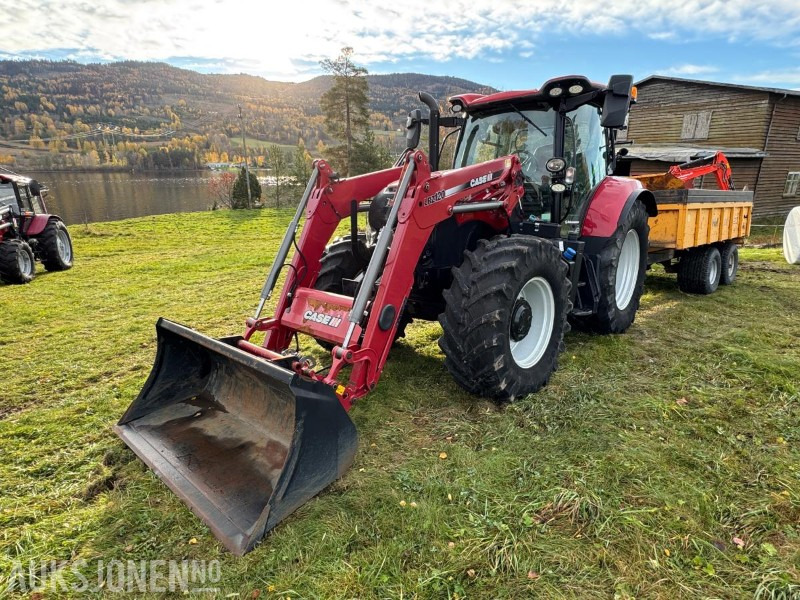 2019 CASE IH Maxxum 145 traktor med frontlaster / 40 km.t / 1354 timer - Tractor agricol: Foto 1 2019 CASE IH Maxxum 145 traktor med frontlaster / 40 km.t / 1354 timer - Tractor agricol: Foto 1